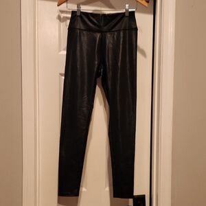 Wild Fable Black Faux Leather Leggings